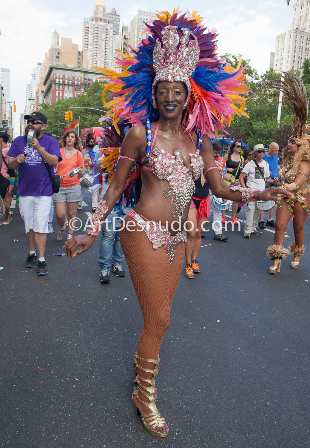 Sunday, June 25, 2017. 48th NYC (LGBTQ) Pride March.   Photo by ArtDesnudo.com