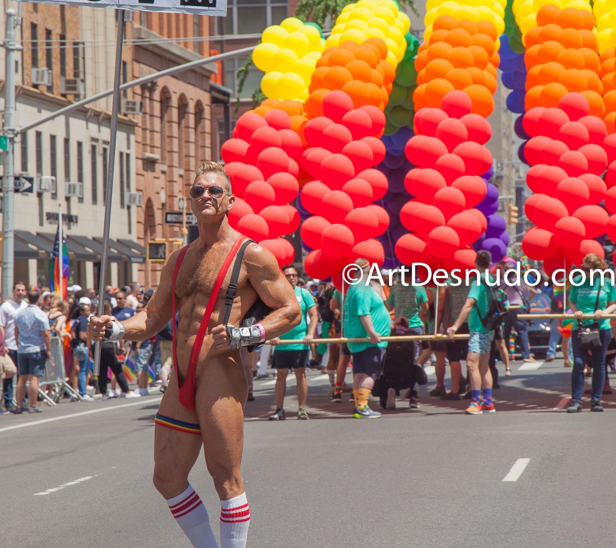 6/24/2018. New York City - The NYC Pride March celebrated 49 years. Photo by ArtDesnudo.com