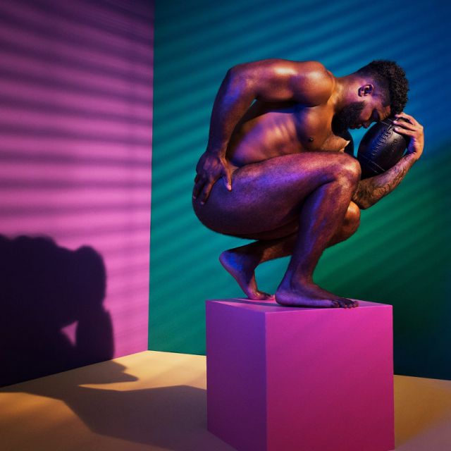 Athlete Ezekiel Elliott. (Photographed by Kwaku Alston for ESPN Body Issue 2017)